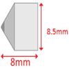 CEC Industries FT2405X Xenon Festoon Bulbs, 24 V, 5 W, SV8.5-8 Base, T-3.25 shape (Box of 10) view 2