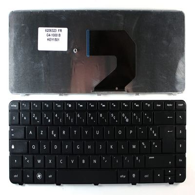 Power4Laptops French Layout Black Replacement Laptop Keyboard Compatible with HP Pavilion G6-1202au