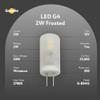 Goodlite G-83412 Led G4 Bipin Dimmable, 200 Lumens 300 Degree Beam Angle 30W Equal T3 Halogen Capsule Bulb,12-Volt AC/Dc Compatible 2700K Warm White Frosted, Ul Listed view 4