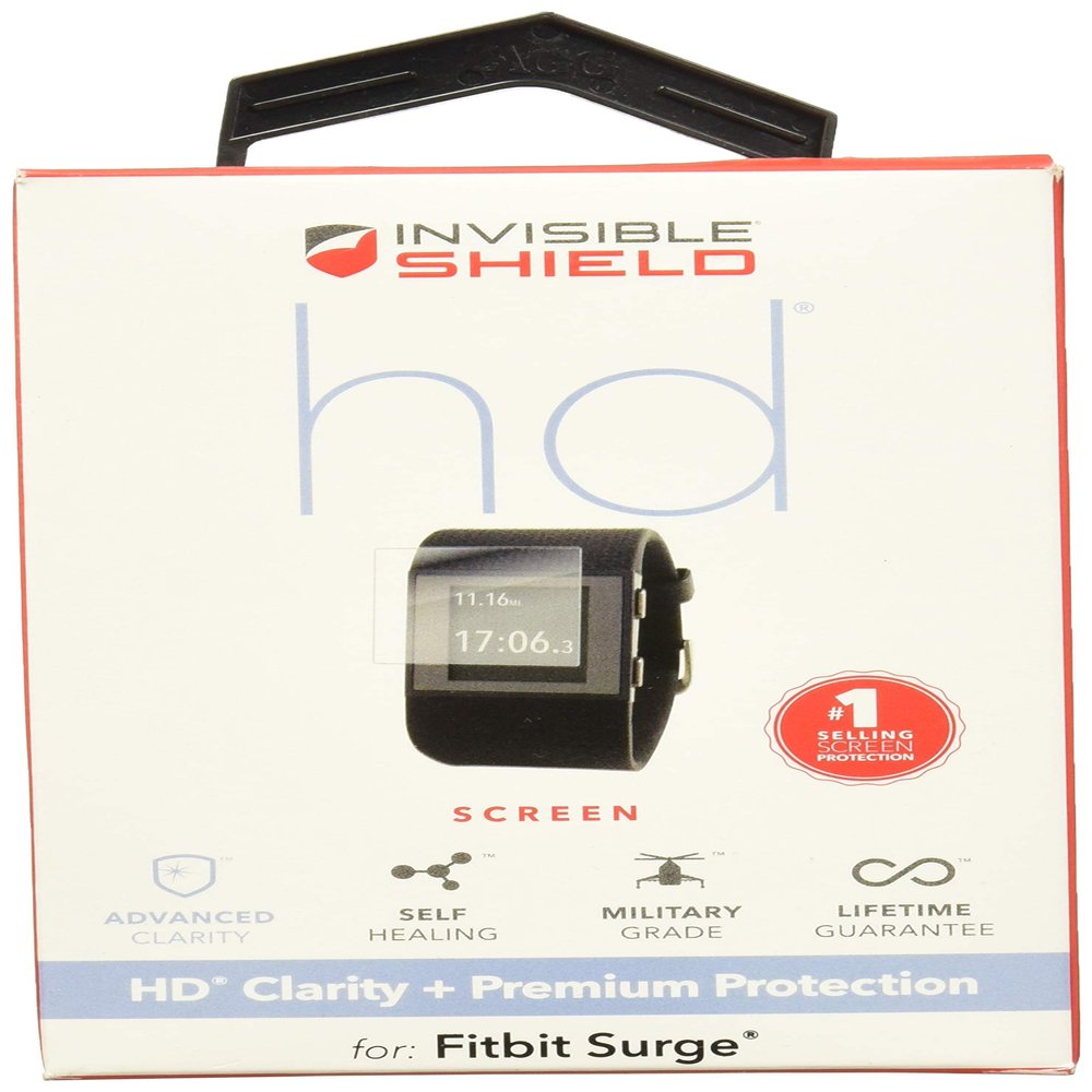 ZAGG Smartwatch Screen Protector for Fitbit Surge - Clear