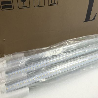 Goodsteward 4ft LED Light Tube, 18W, Clear Lens. Ballast Compatible 5000K, Clear Cover UL, DLC, CE, ROHS Certified (Pack of 1)