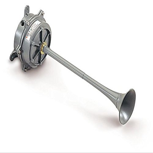 Federal Signal 56-250-1 Resonating Horn, Swivel Bracket Mounting, 250 VDC, Gray