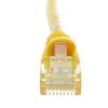 Cat6a Ethernet Patch Cable, Snagless/Molded Boot, Yellow, 50 Feet, 2 Pack (ED700195) view 3