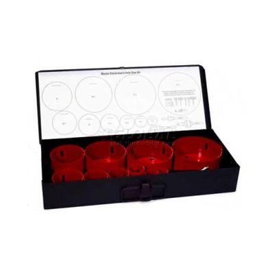 MASTER ELECTRICIAN'S HOLE SAW KIT