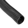 (1" Dia. x 50 ft, Black) HydroMaxx Flexible Polyethylene Corrugated (PE) Split Tubing (Wire Loom) view 2