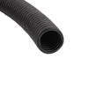 uxcell 3.7 M 11 x 13 mm Plastic Corrugated Conduit Tube for Garden,Office Black view 2