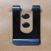 THECLIP.COM Tempered Steel Metal Belt Clip, 661 Nickel Plated, Double mounting Holes! view 2