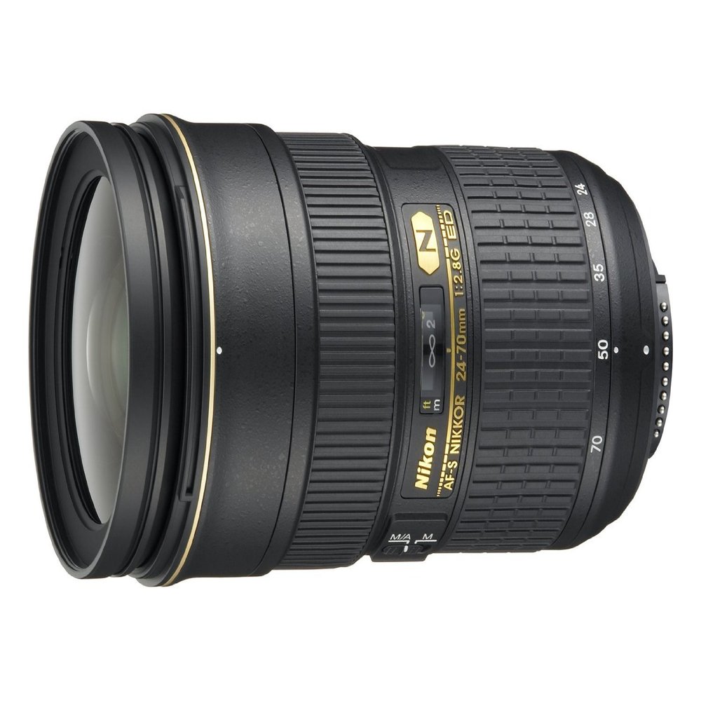 Nikon AF-S FX NIKKOR 24-70mm f/2.8G ED Zoom Lens with Auto Focus for Nikon DSLR Cameras (Renewed)
