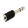 Plugger, Simple 3.5mm Stereo Mini Jack Female to 6.35mm Stereo Jack Male Adapter. Range of cables and adapters Easy adopted for years by audio professionals. view 1