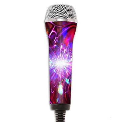 MightySkins Protective Vinyl Skin Decal Compatible with Redoctane Rock Band Microphone Case wrap Cover Sticker Skins Crimson Trip