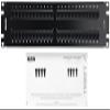 AX103259 CAT5E HD-110 PATCH PANEL 48PORT 2U BK view 1