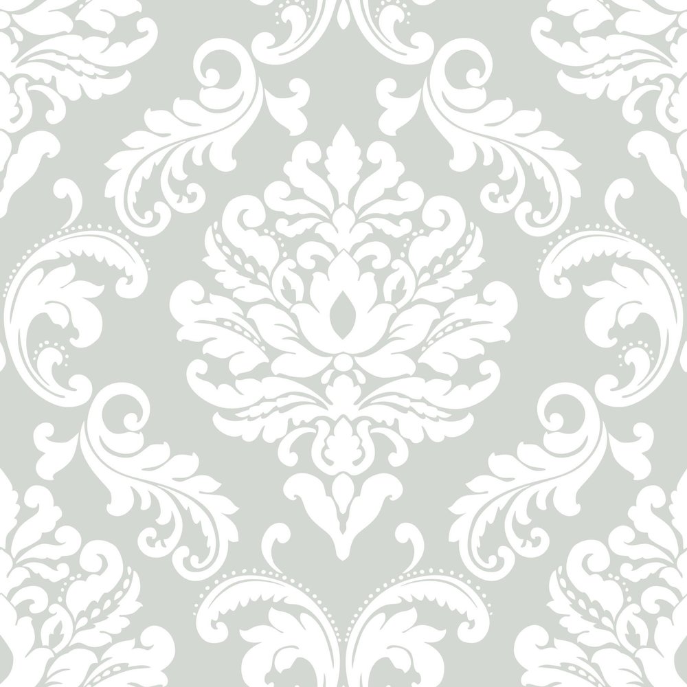 NuWallpaper NUS1935 Ariel Peel & Stick Wallpaper, Grey