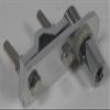 Single Groove Horizontal Aluminum Mirror Mount with SO 239 to 3/8 24 Adaptor view 1