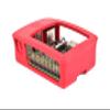 Raspberry Pi RASPBERRY-PI3-CASE Official Raspberry Pi 3 Case, Red/White view 4