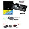 Motorized VHS-C Cassette Adapter for JVC C-P7U CP6BKU C-P6U,Panasonic PV-P1,RCA VCA115 + LensPen Lens Cleaner + 1 VCC113 Micro-Fiber Cloth view 3