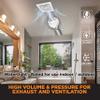 Suncourt 4-Inch Centrax Inline Centrifugal Fan  Quiet Duct Fan for Exhaust, Ventilation, or Inline Boosting, Safety Certified, Simple Installation, 10-Foot Power Cord (TF104-CRD) view 4