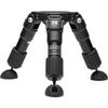 Benro Aluminum Hi-Hat Tripod Heavy-Duty 75mm Bowl Mount Video Tripod with Adjustable Leg Angles, Rubber & Spiked Feet, and Carrying Case for Cinematic, DSLR & Broadcast Production (HH75AV) view 1