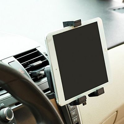 Car Mount Tablet Air Vent Holder Dock for Amazon Kindle Fire HDX 8.9 - Ipad - Ipad 2 - iPad 3 - iPad 4- Samsung Galaxy Tab Active