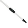 SPARTA 4102002 Spectrum Fiberglass Broom Handle, Mop Handle, Replacement Handle With Acme Threaded Tip For Commercial Cleaning, 4.5 To 8 Feet, White view 1