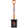 Draper 75169 Expert Taper Mouth Shovel Fully Insulated and Solid Forged,Orange,Black view 1