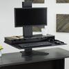 BTOD The Duke Standing Desk Converter for Single Monitor Up to 12 lbs w/VESA Mount - Made in The USA view 4