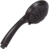 Aqua Elegante 6 Function Luxury Handheld Shower Head - Adjustable Pressure Rainfall Spray With Removable Nozzle, Oil-Rubbed Bronze view 1