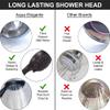 Aqua Elegante 6 Function Luxury Handheld Shower Head - Adjustable Pressure Rainfall Spray With Removable Nozzle, Oil-Rubbed Bronze view 3