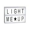 Darice 30006021 Small Led Light Box Sign: 5.875 x 7.875" Sign with 96 Letters view 1