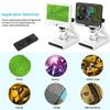 200X Magnification Digital Microscope, 1080P Video Microscope 12MP Resolution, 7.0 Inch Screen, Adjustable LED Lights, Fit Use Student Discovery(White) (White) view 3