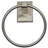 Rus 8786 Sn Utica Towel Ring view 1