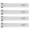 4 Pcs Varylala Versatile Hook and Loop Cable Ties Straps Tie downs Fastening Securing Straps (40"x1.5", White) view 1