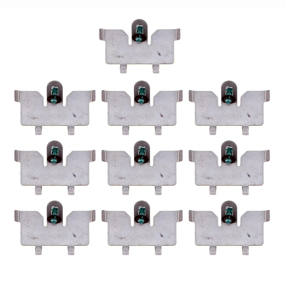 Panduit GRCLAMPPG-X Pedestal Clamp, Pre-Galvanized with Ground Screw (10-Pack)