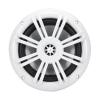 4 x Kicker 49KM604W 6.5" Boat Coaxial White Speaker Package + 4 Kicker 12KMTESW Marine White Tower Enclosure + Waterproof Bluetooth Amplifier with Amp Installation Kit view 2