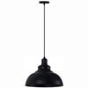 Lightess Black Pendant Light Dimmable, Industrial Hanging Lights Metal Barn Farmhouse Kitchen Lighting Edison Ceiling Mount Fixture, OLL466 view 1