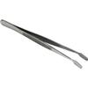 HTS 170C0 4.75" Curved Stainless Steel Stamp Tweezers view 1