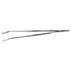 HTS 170C0 4.75" Curved Stainless Steel Stamp Tweezers view 3