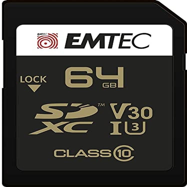 SPEEDIN Class 10 UHS-1 U2 SD Memory Card (64GB)