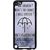 Fashion Famous Quotes Style Metalcore Music Band Bring Me The Horizon Phone Case Death Metal Band Stylish Cover Shell for Ipod Touch 5th Generation