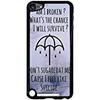 Fashion Famous Quotes Style Metalcore Music Band Bring Me The Horizon Phone Case Death Metal Band Stylish Cover Shell for Ipod Touch 5th Generation view 1