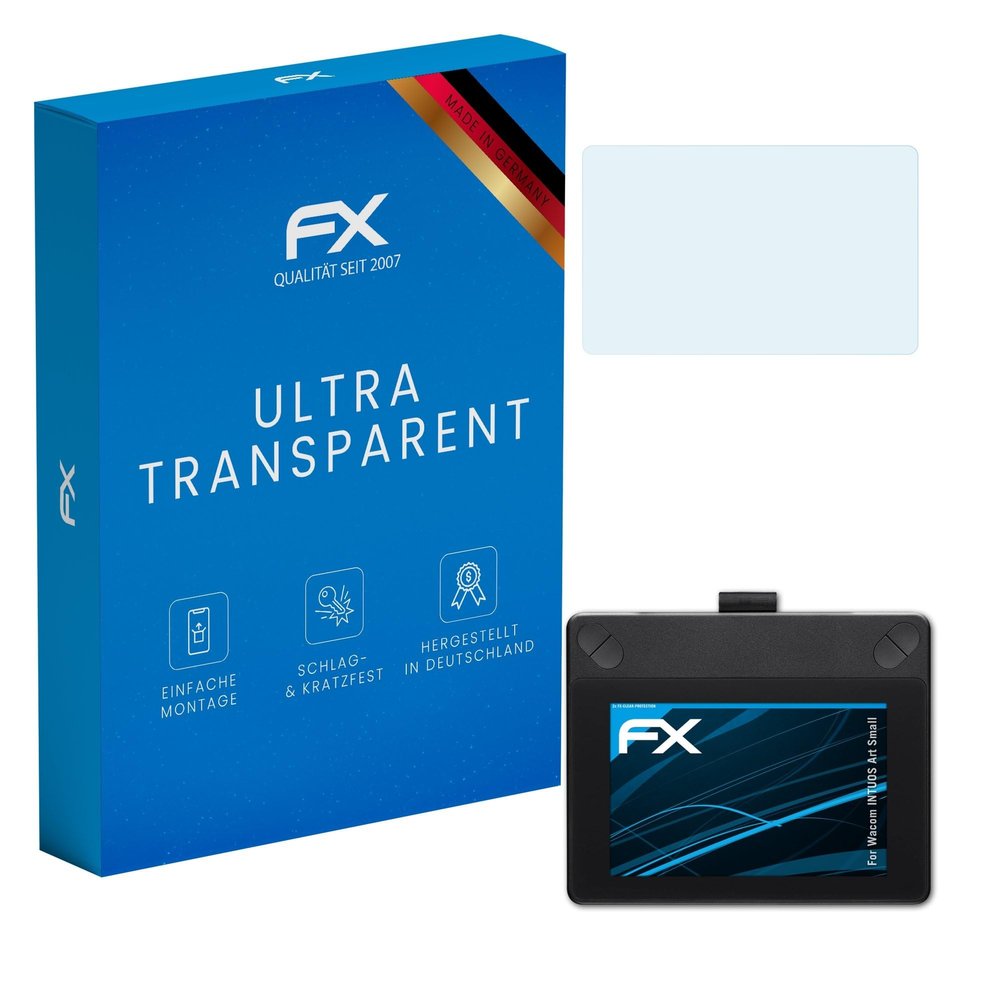 atFoliX Screen Protection Film compatible with Wacom INTUOS Art Small Screen Protector, ultra-clear FX Protective Film (2X)