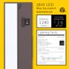 GETINLIGHT 32-Inch Linkable 3CCT LED Under Cabinet Light, Hardwired/Plug-in view 2