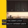 GETINLIGHT 32-Inch Linkable 3CCT LED Under Cabinet Light, Hardwired/Plug-in view 4