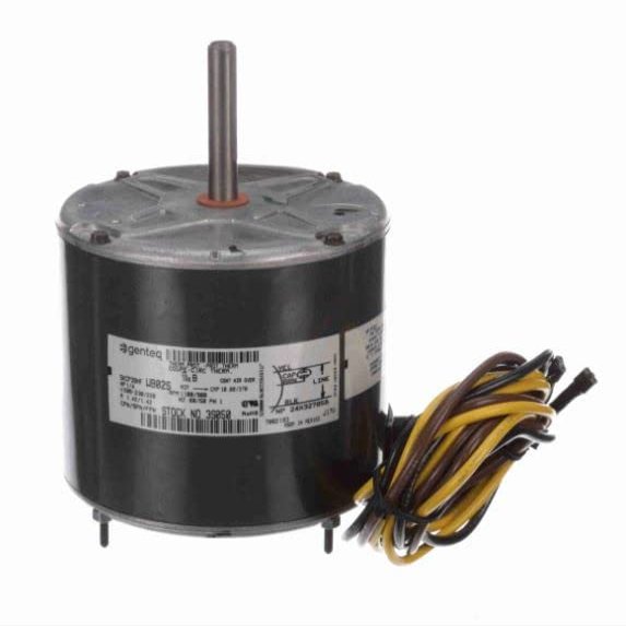 OEM Condenser Motor, Fits Carrier, 1/4 HP, 1100 RPM, 208-230V, Motor # 3S050 Replacement for 5KCP39HFWB02S