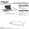 Deflecto Magnetic Vent Cover, 5" x 12", 3 Pack (MVCX512) - Set of 2 (Total 6 Covers) view 3