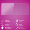 atFoliX Plastic Glass Protective Film compatible with Sony VAIO VGN-P11Z, 9H Hybrid-Glass FX Screen Protector view 3