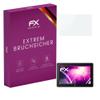 atFoliX Plastic Glass Protective Film compatible with Asus VivoTab Smart ME400C, 9H Hybrid-Glass FX Screen Protector view 1