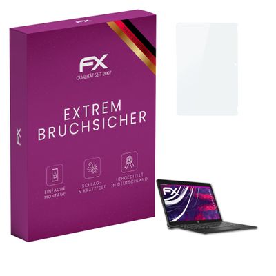atFoliX Plastic Glass Protective Film compatible with Dell XPS 12 9250, 9H Hybrid-Glass FX Screen Protector