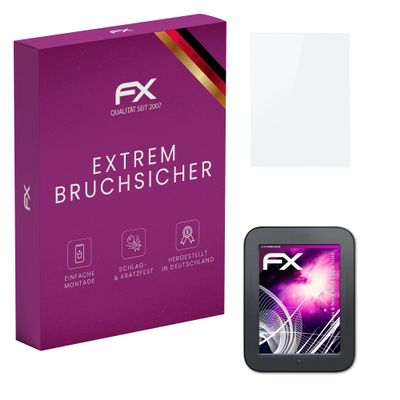 atFoliX Plastic Glass Protective Film compatible with Barnes & Noble NOOK Simple Touch, 9H Hybrid-Glass FX Screen Protector
