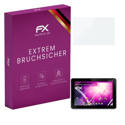 atFoliX Plastic Glass Protective Film compatible with Acer Iconia A200, 9H Hybrid-Glass FX Screen Protector