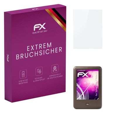 atFoliX Plastic Glass Protective Film compatible with Tolino Shine/Shine 2, 9H Hybrid-Glass FX Screen Protector